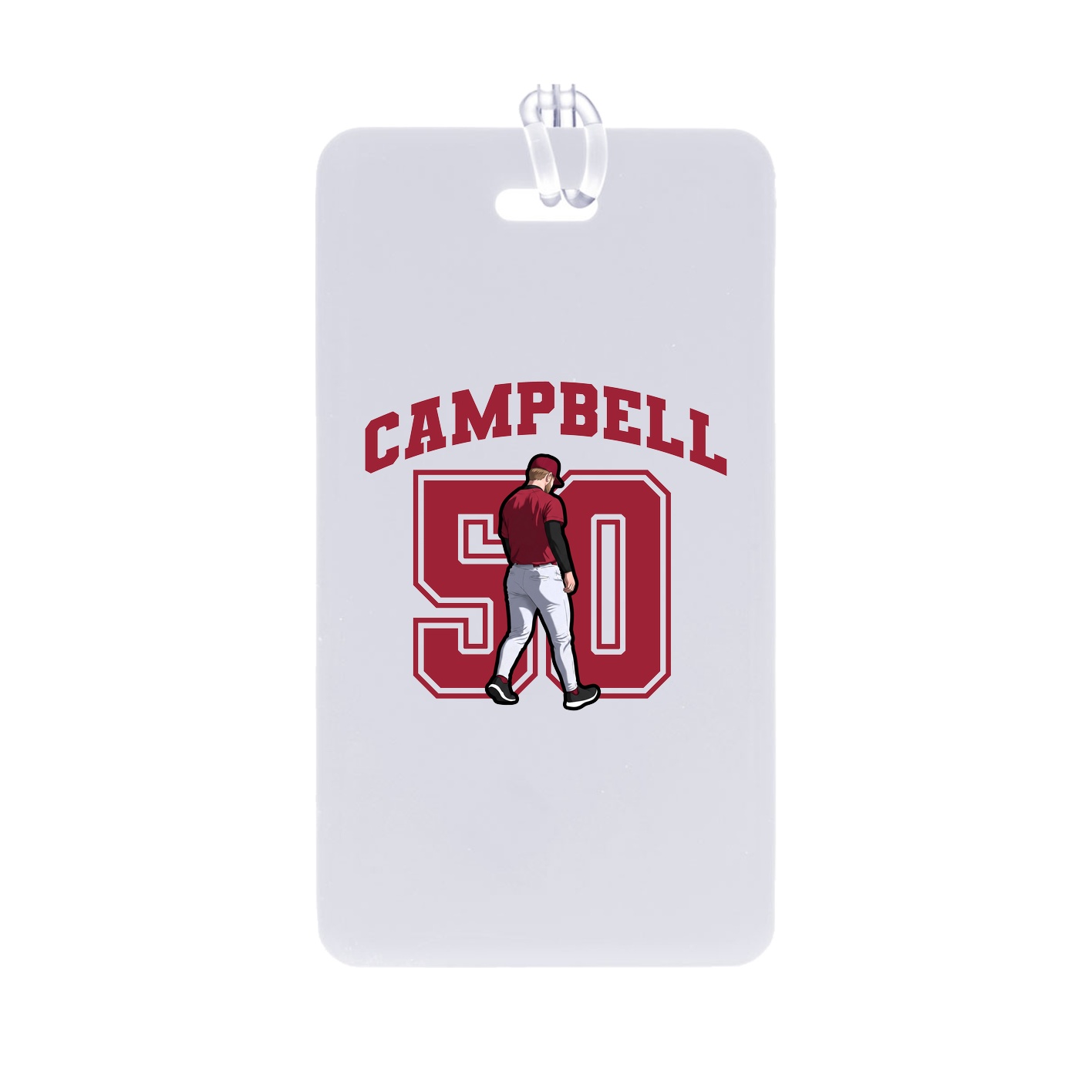 Bag Tag — Number in Classic