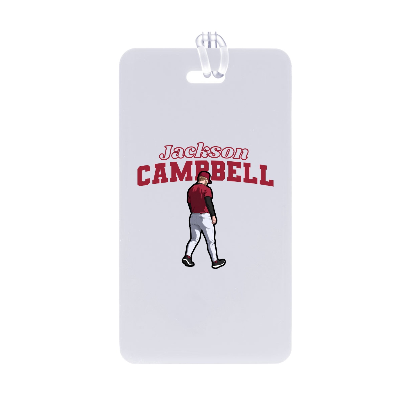 Bag Tag — Name Arch in Classic