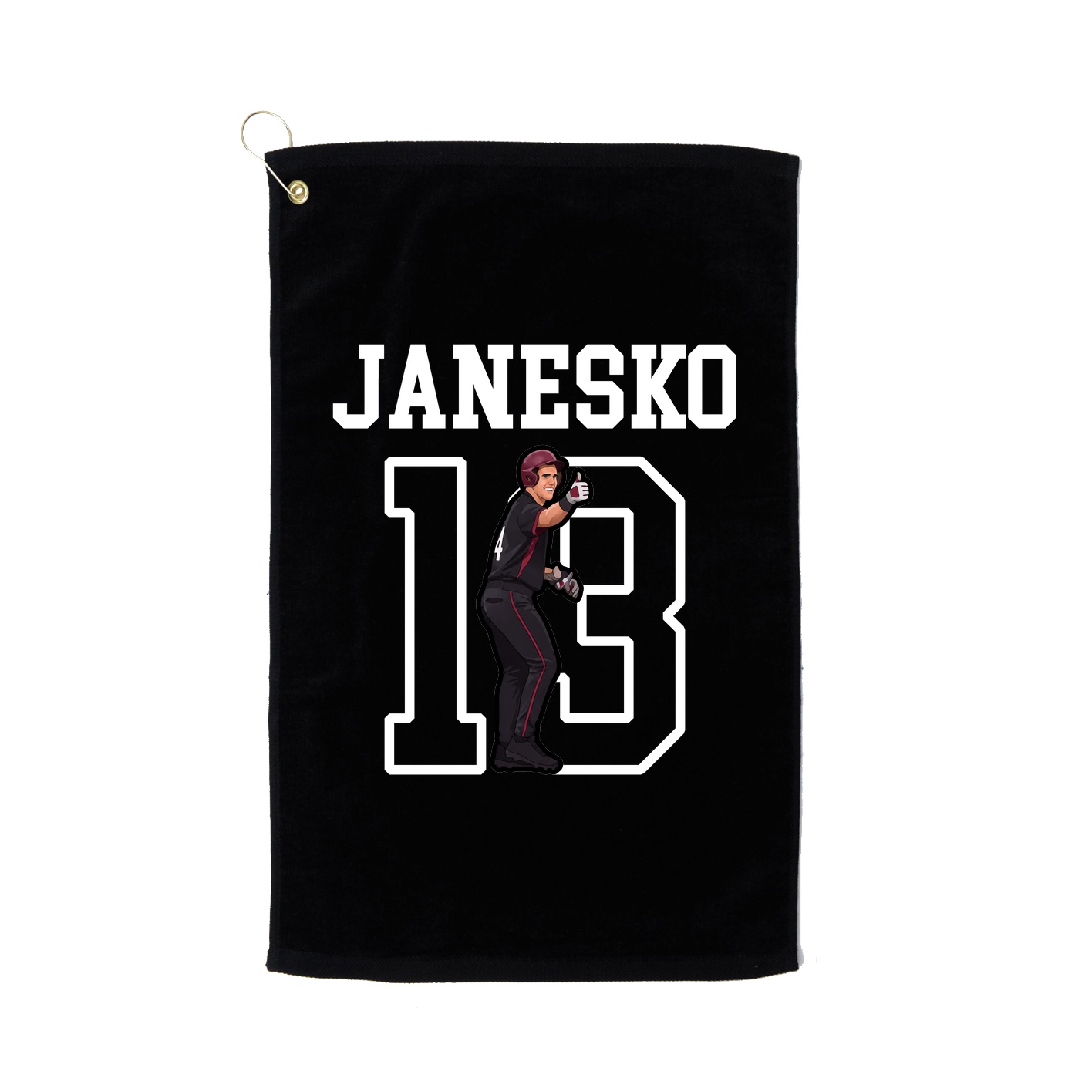 Golf Towel — Shirsey in Black