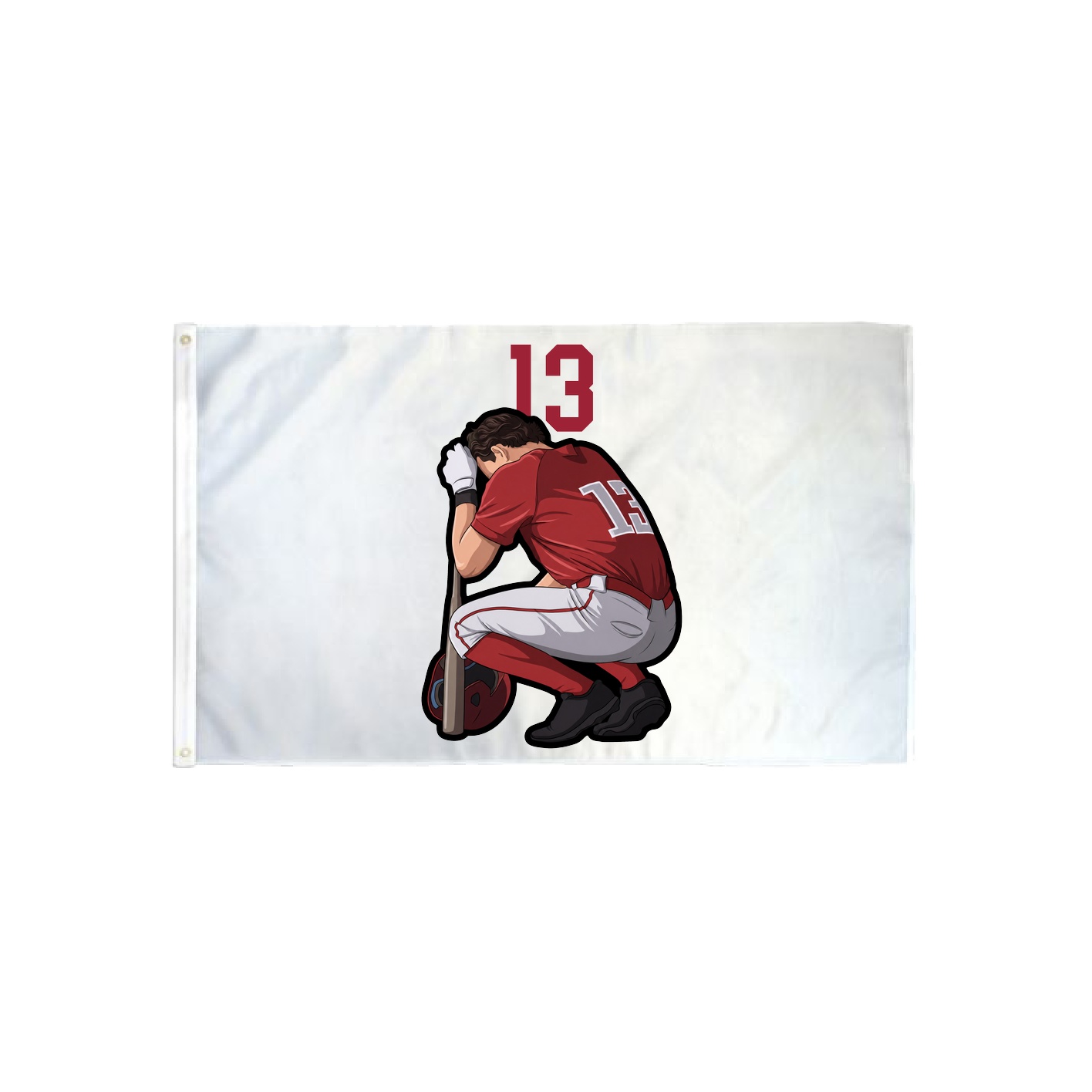 3x5 Flag — Number Top in Classic