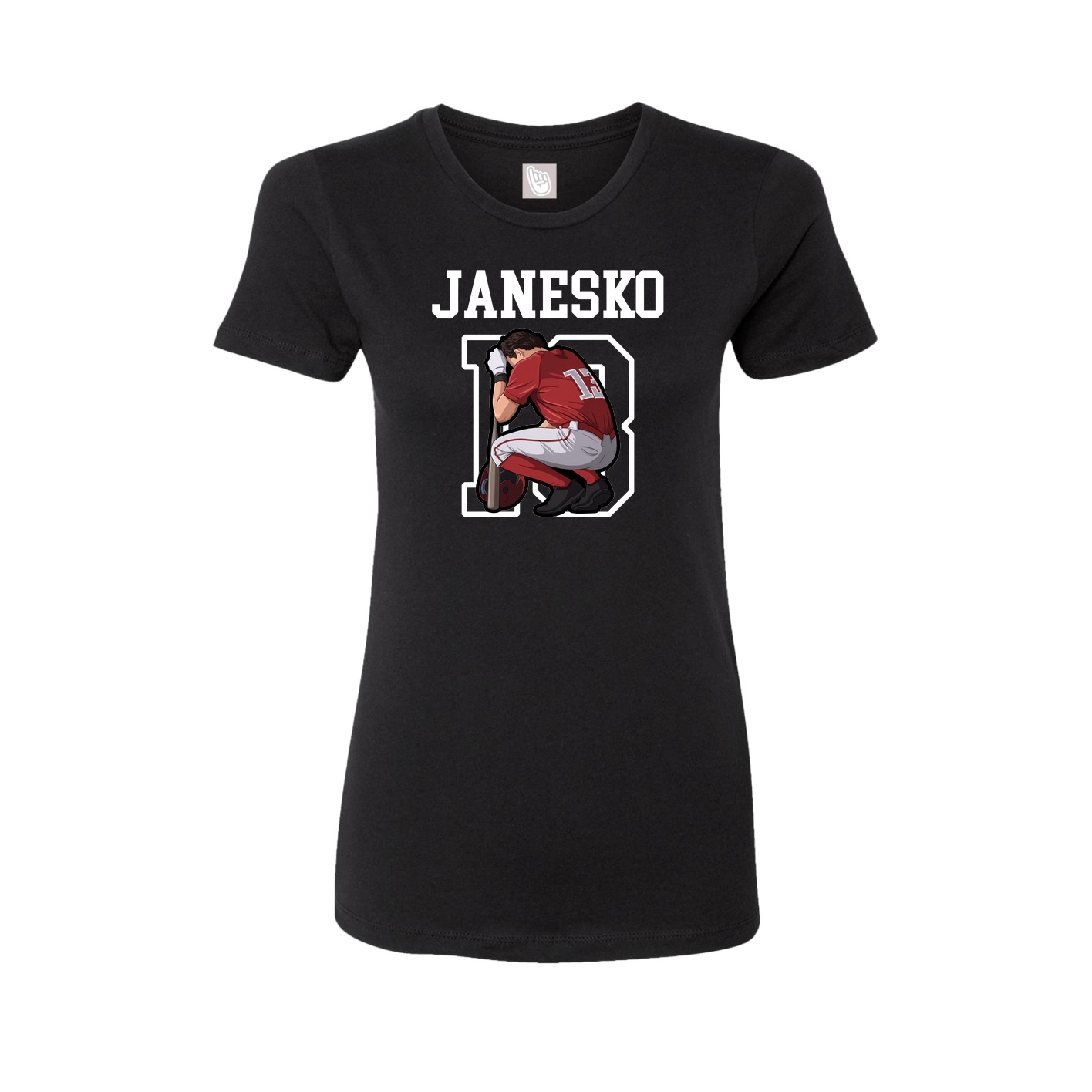 Fitted Women's Tee — Shirsey in Black