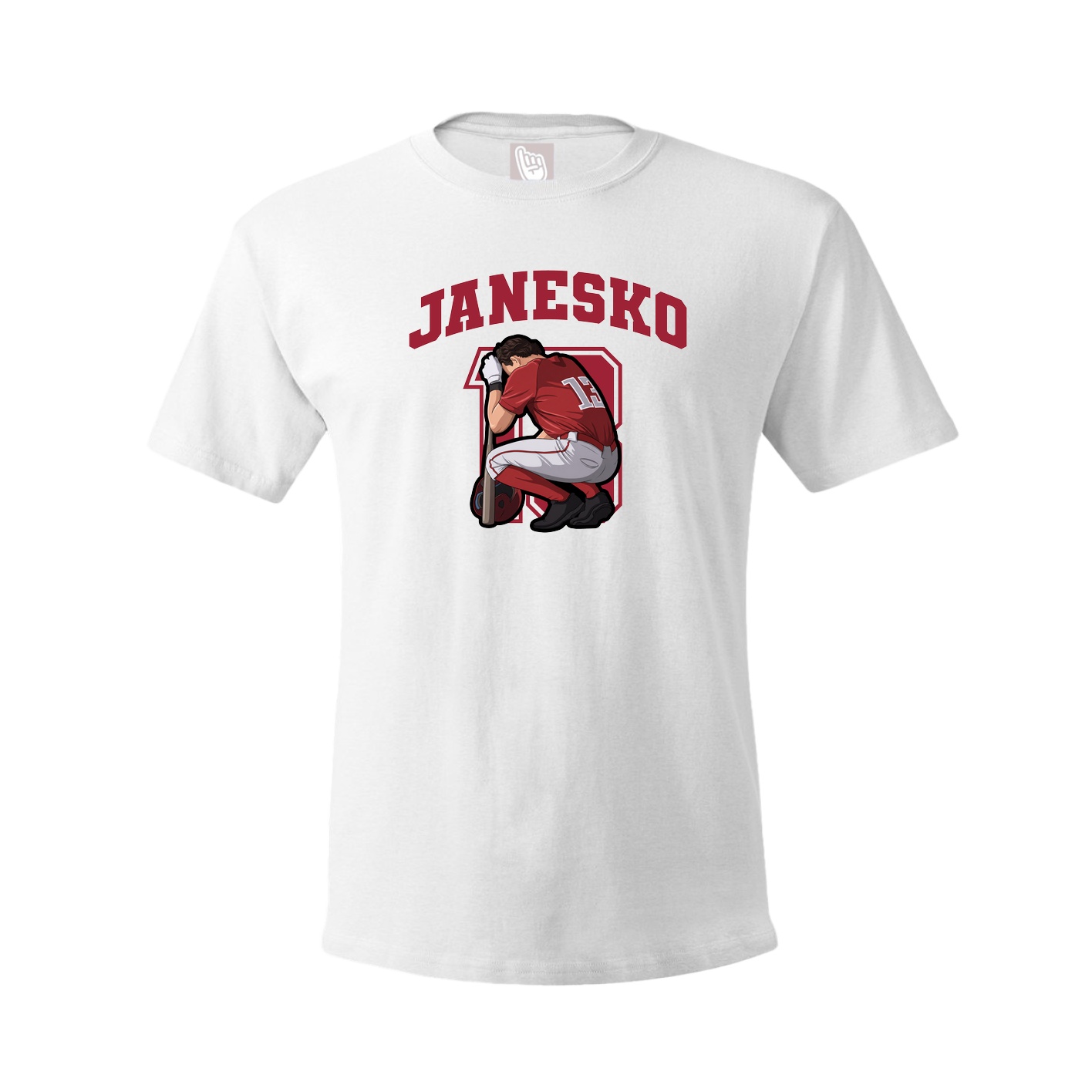 Tee — Number in White