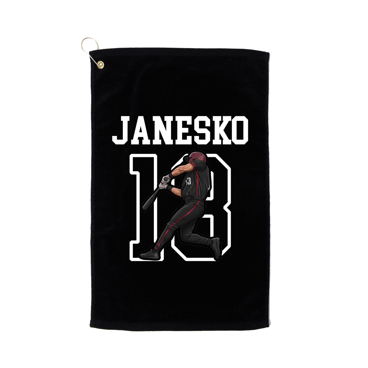 Golf Towel — Shirsey in Black