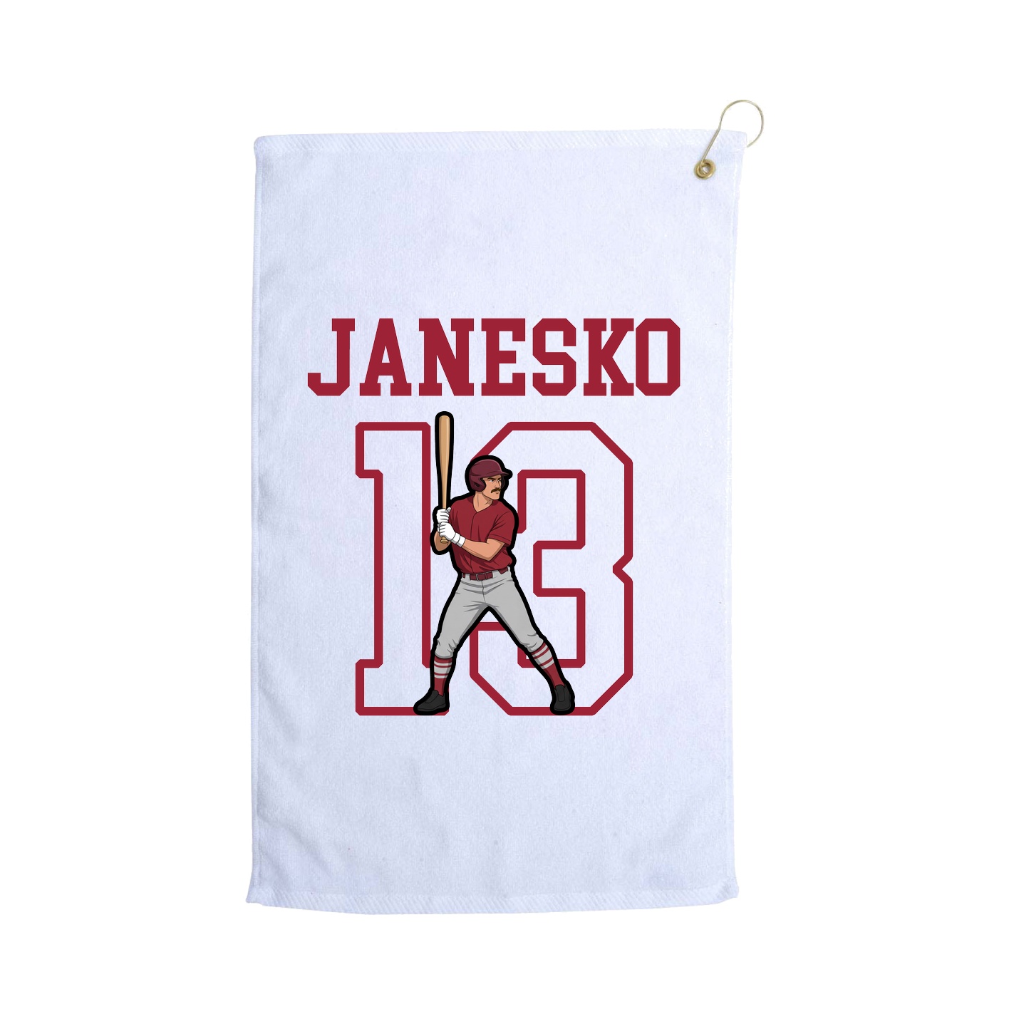 Golf Towel — Shirsey in White