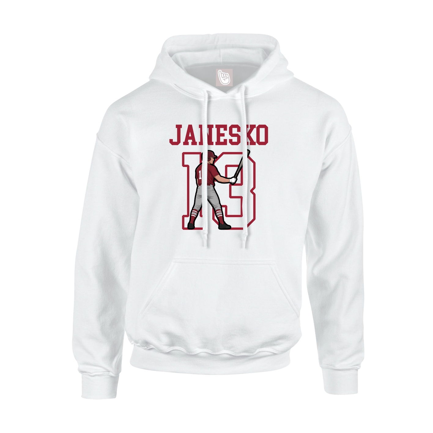 Hoodie — Shirsey in White