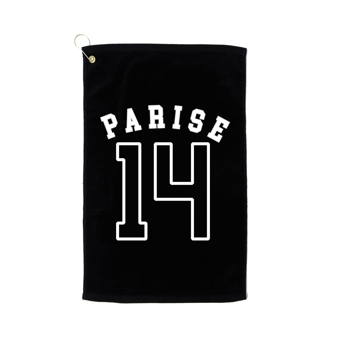 Golf Towel — Shirsey Arch in Black