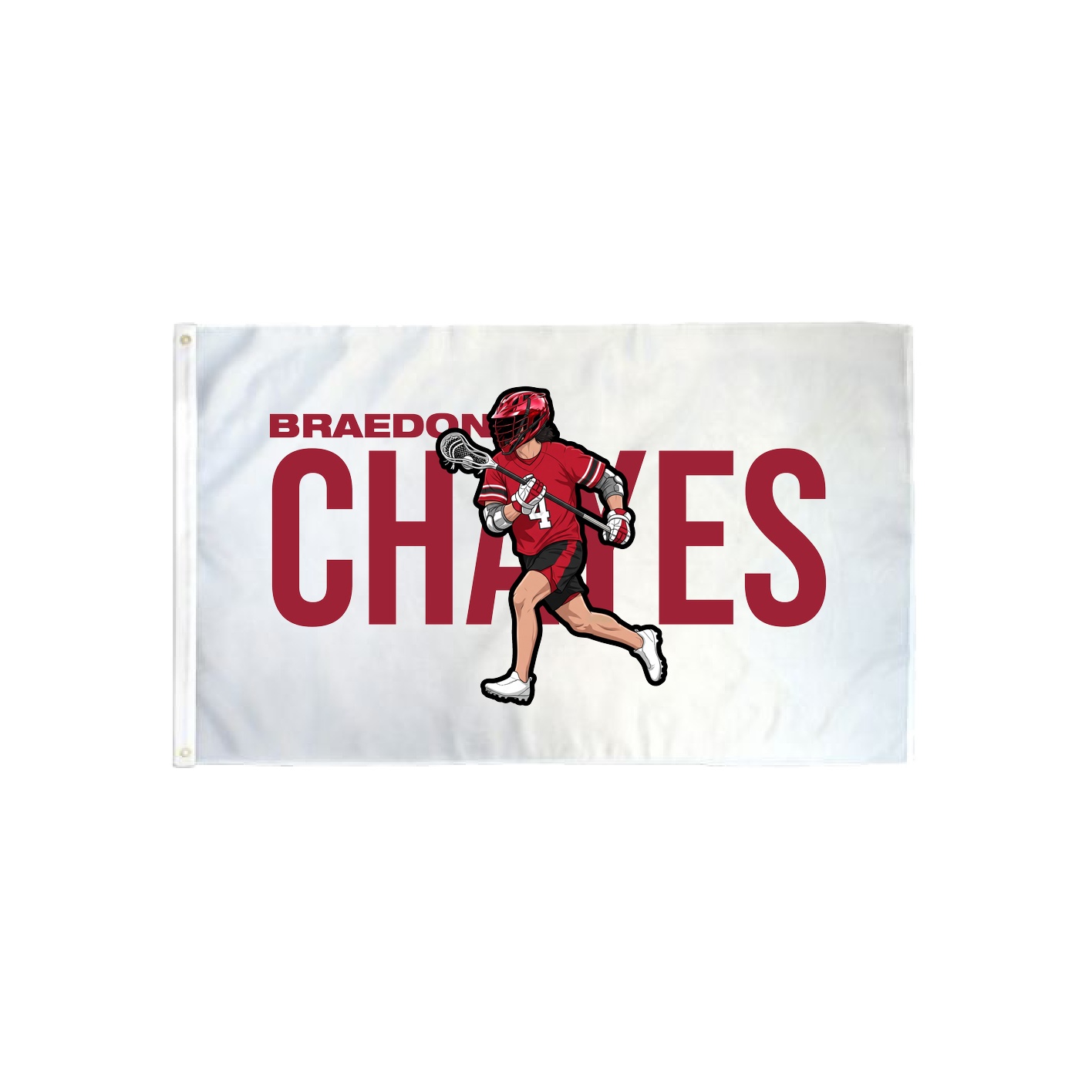 3x5 Flag — Player Name in Classic