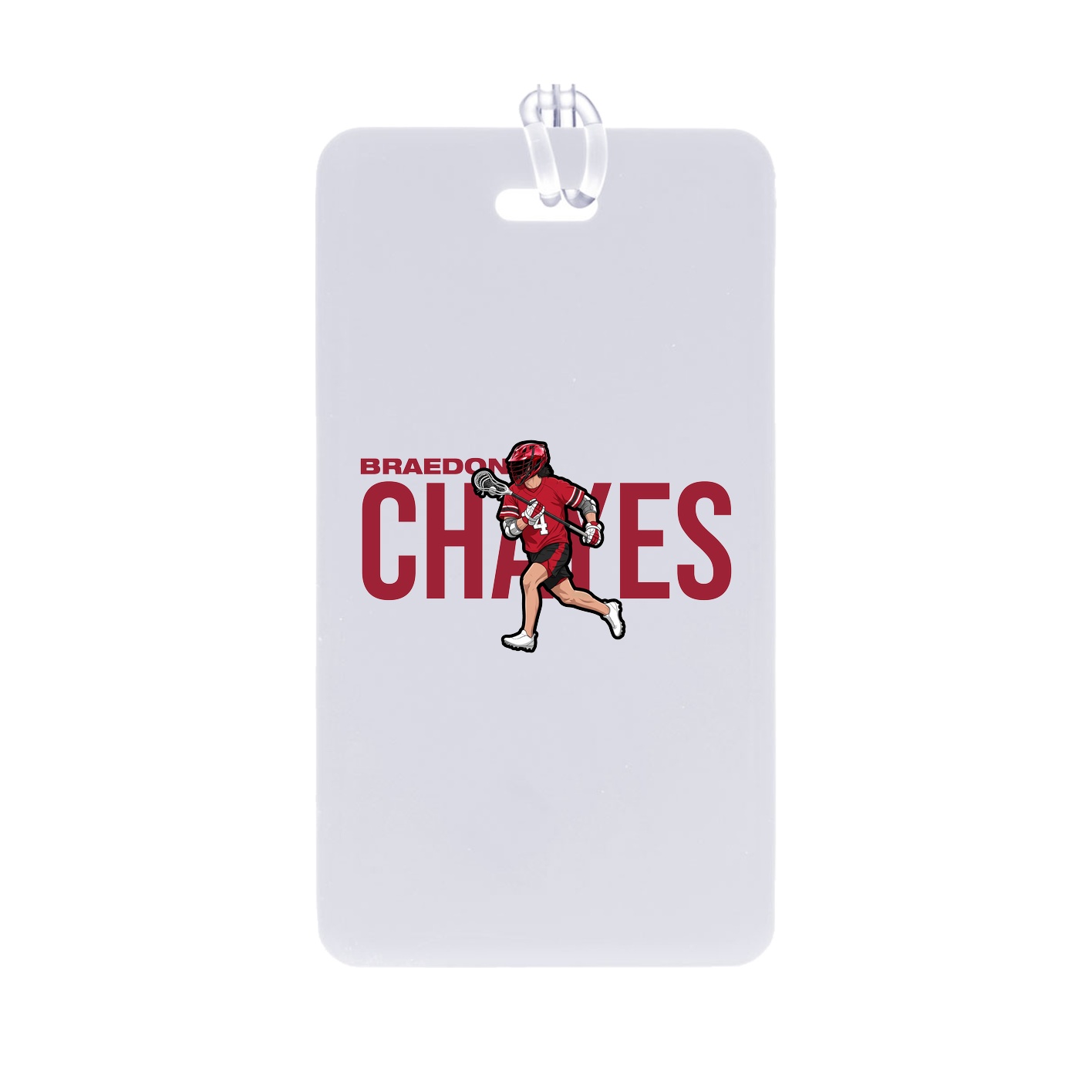 Bag Tag — Player Name in Classic