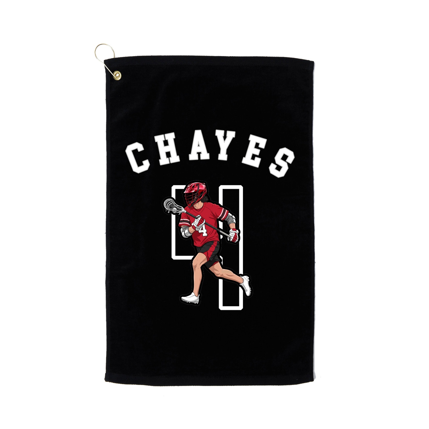Golf Towel — Shirsey Arch in Black