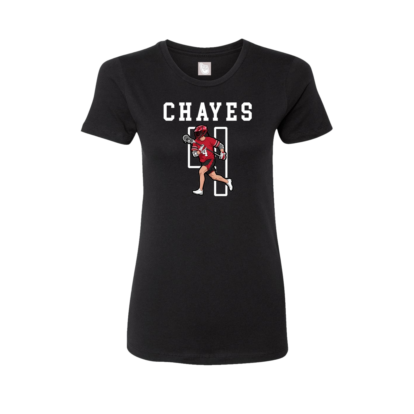 Fitted Women's Tee — Shirsey in Black