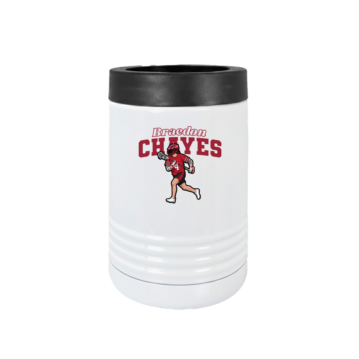 Beverage Holder — Name Arch in White