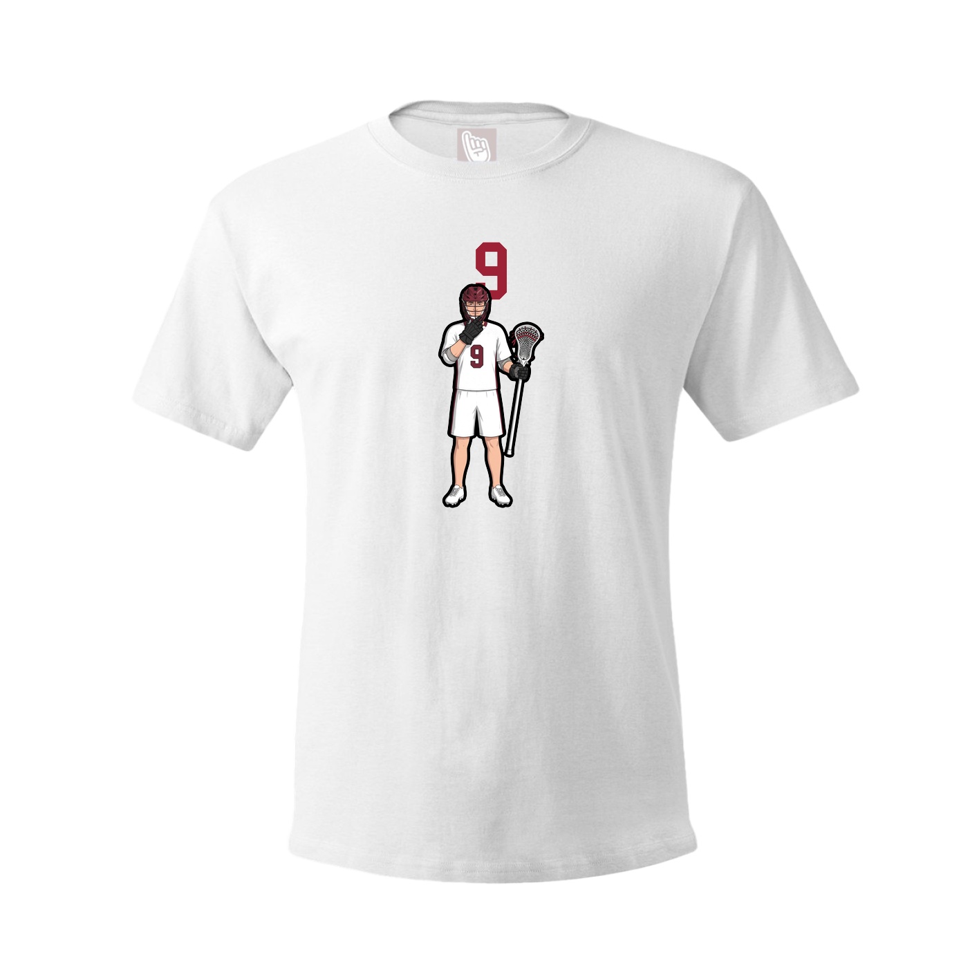Tee — Number Top in White