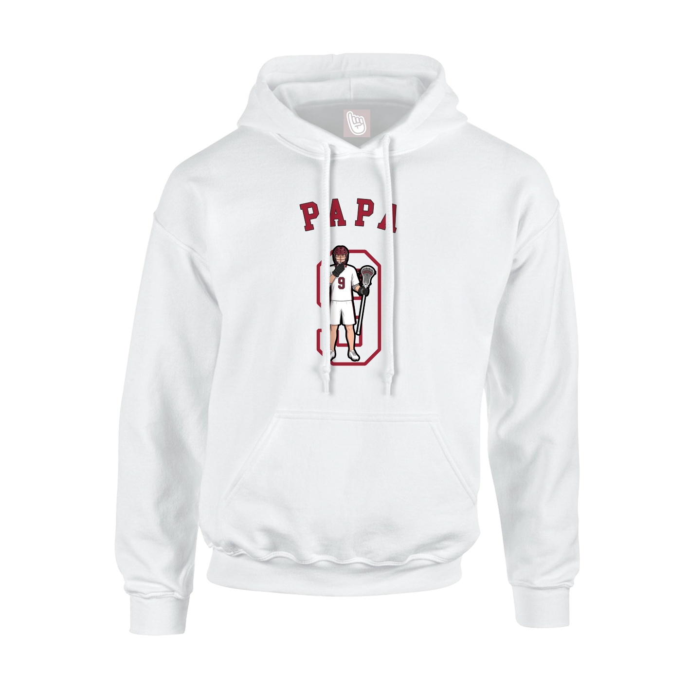 Hoodie — Shirsey Arch in White