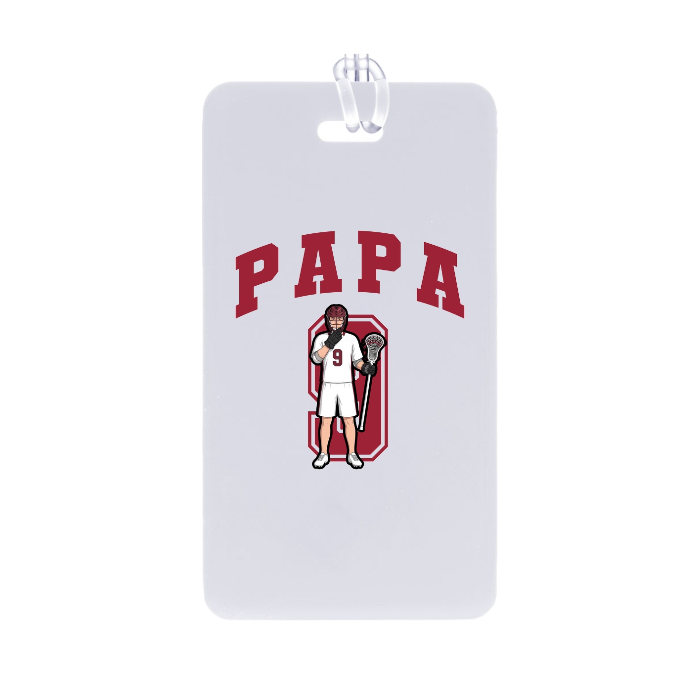 Bag Tag — Number in Classic