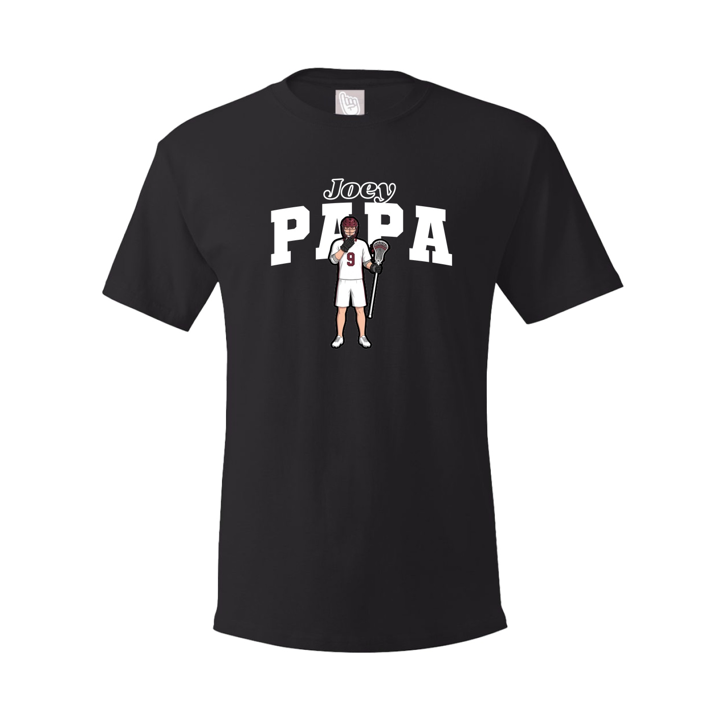 Youth Tee — Name Arch in Black