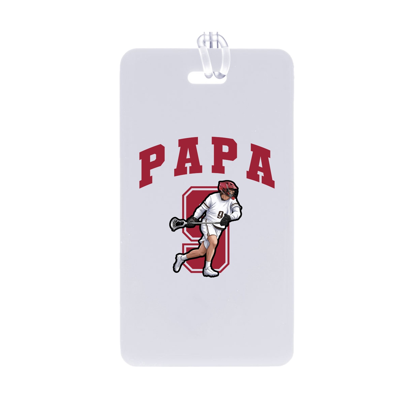 Bag Tag — Number in Classic