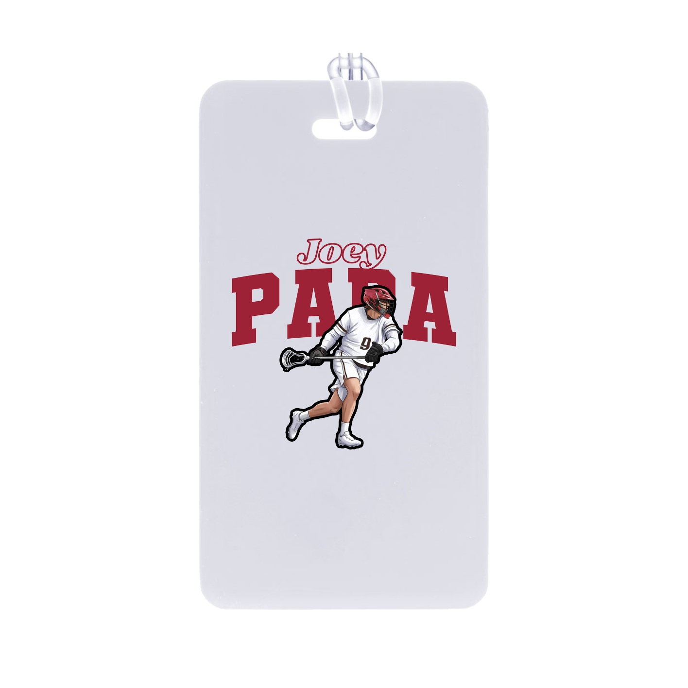 Bag Tag — Name Arch in Classic