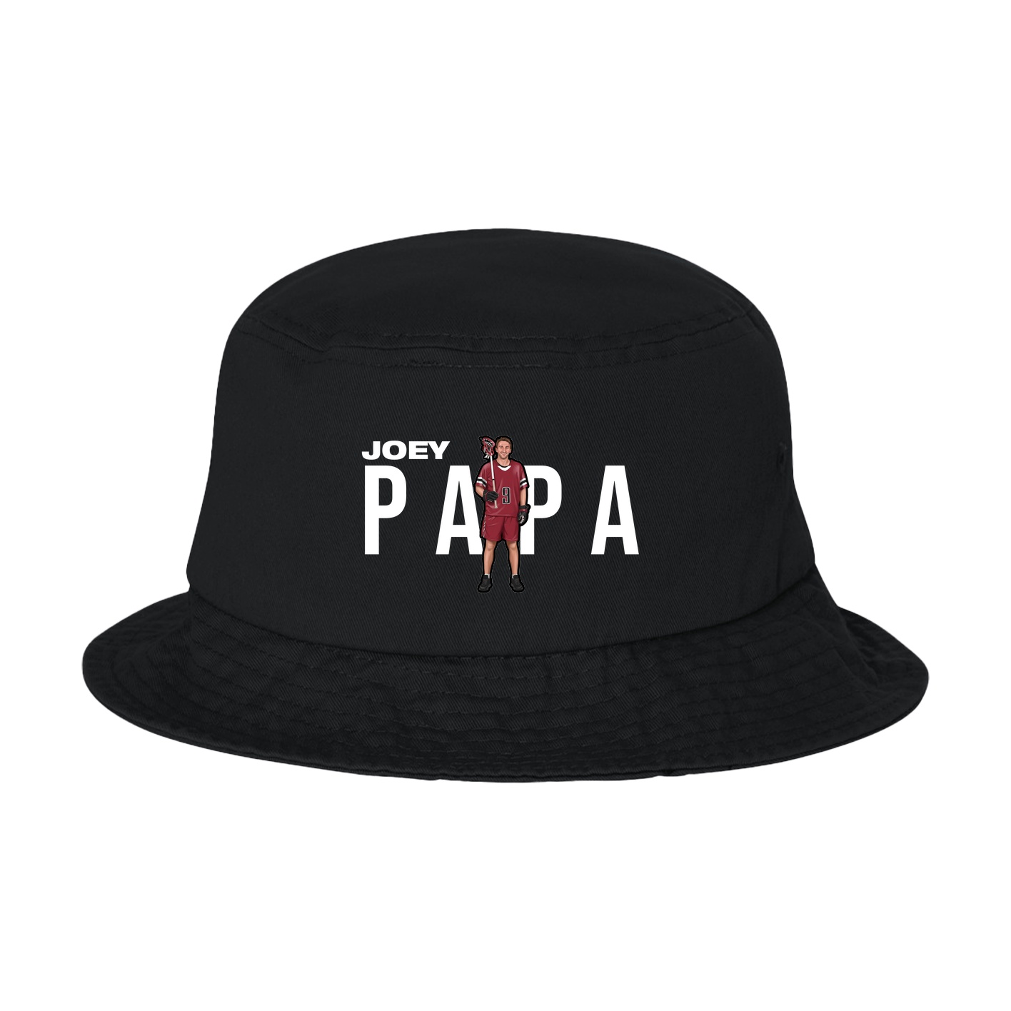 Bucket Cap — Player Name in Black