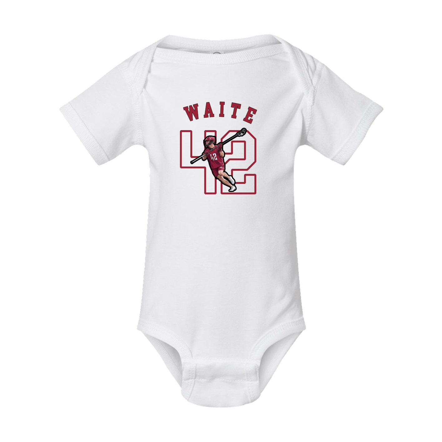 Baby Onesie — Shirsey Arch in White