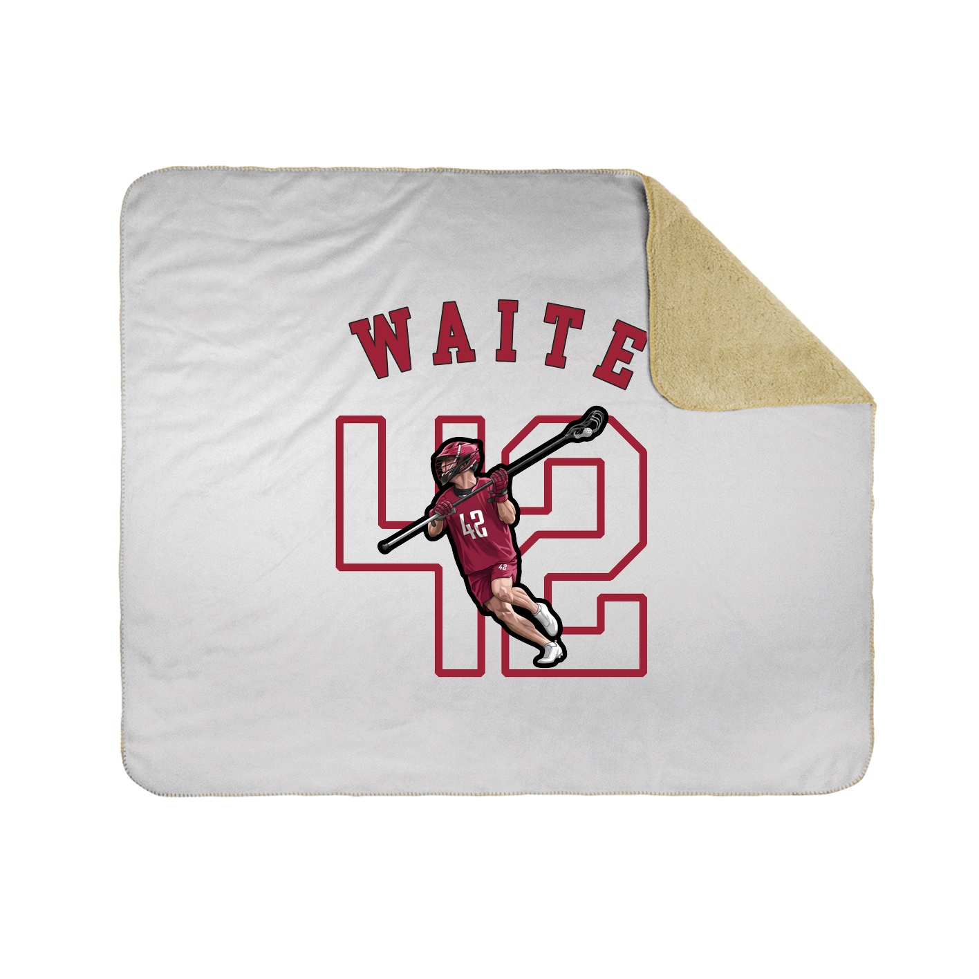 Throw Blanket — Shirsey Arch in White