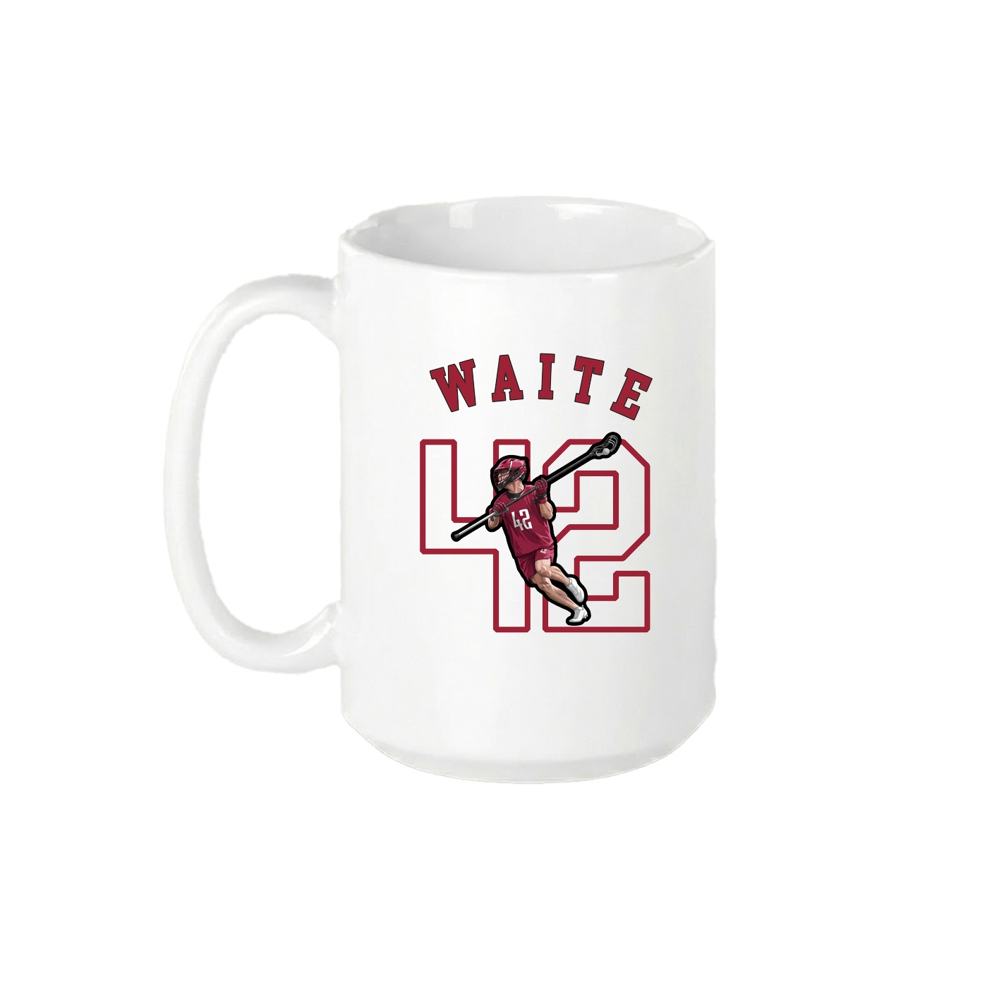 15oz Coffee Mug — Shirsey Arch in White