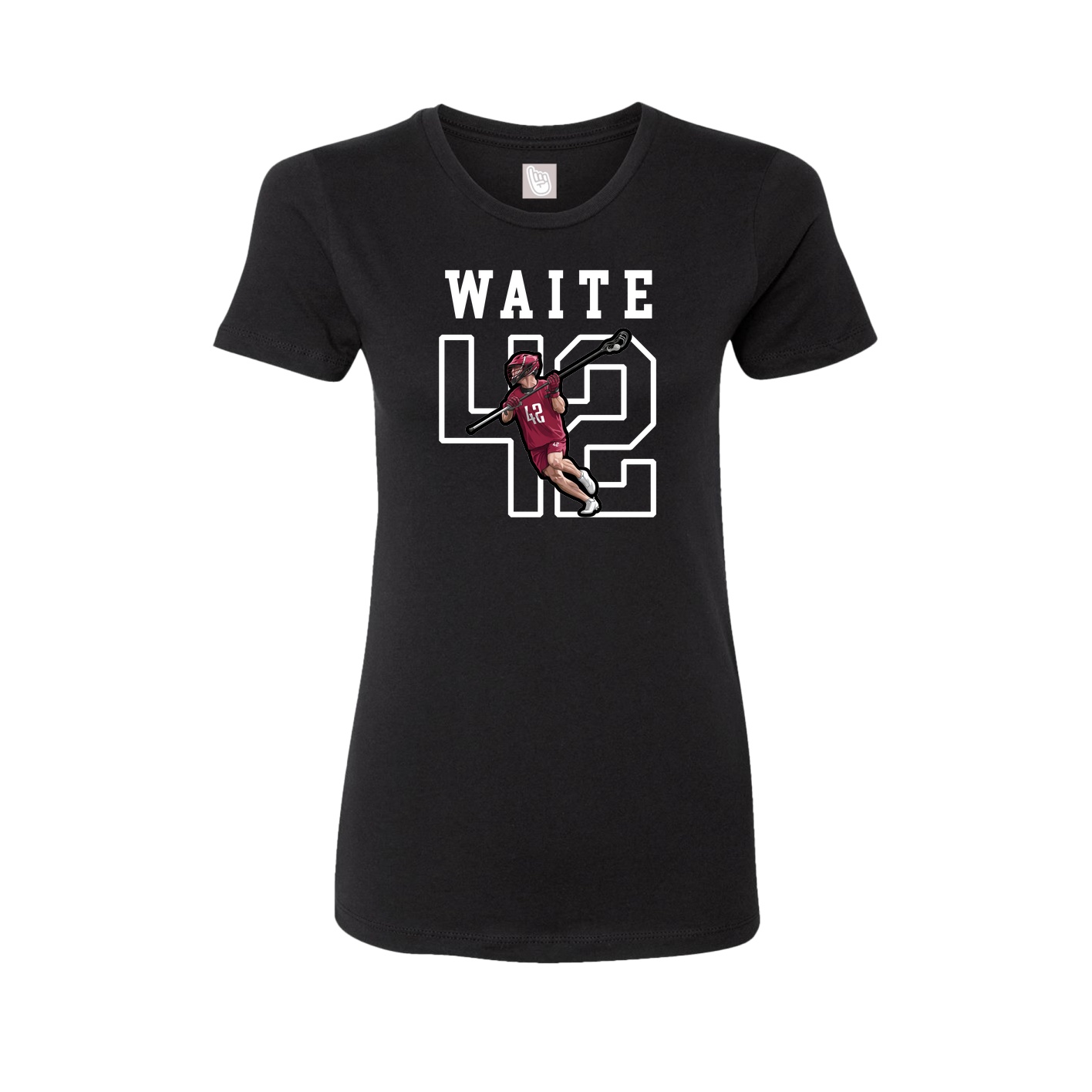 Fitted Women's Tee — Shirsey in Black