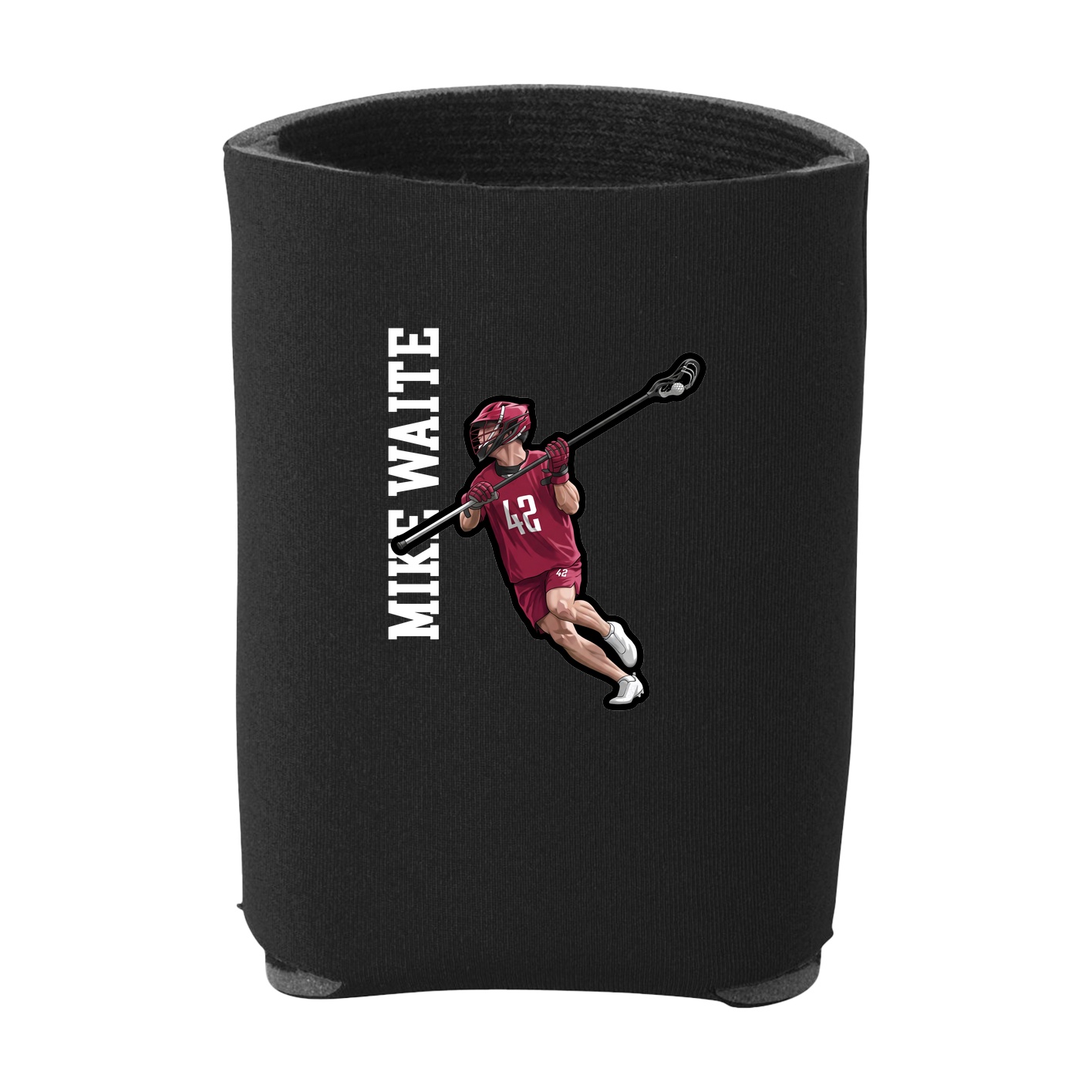Can Holder — Name Vertical in Black