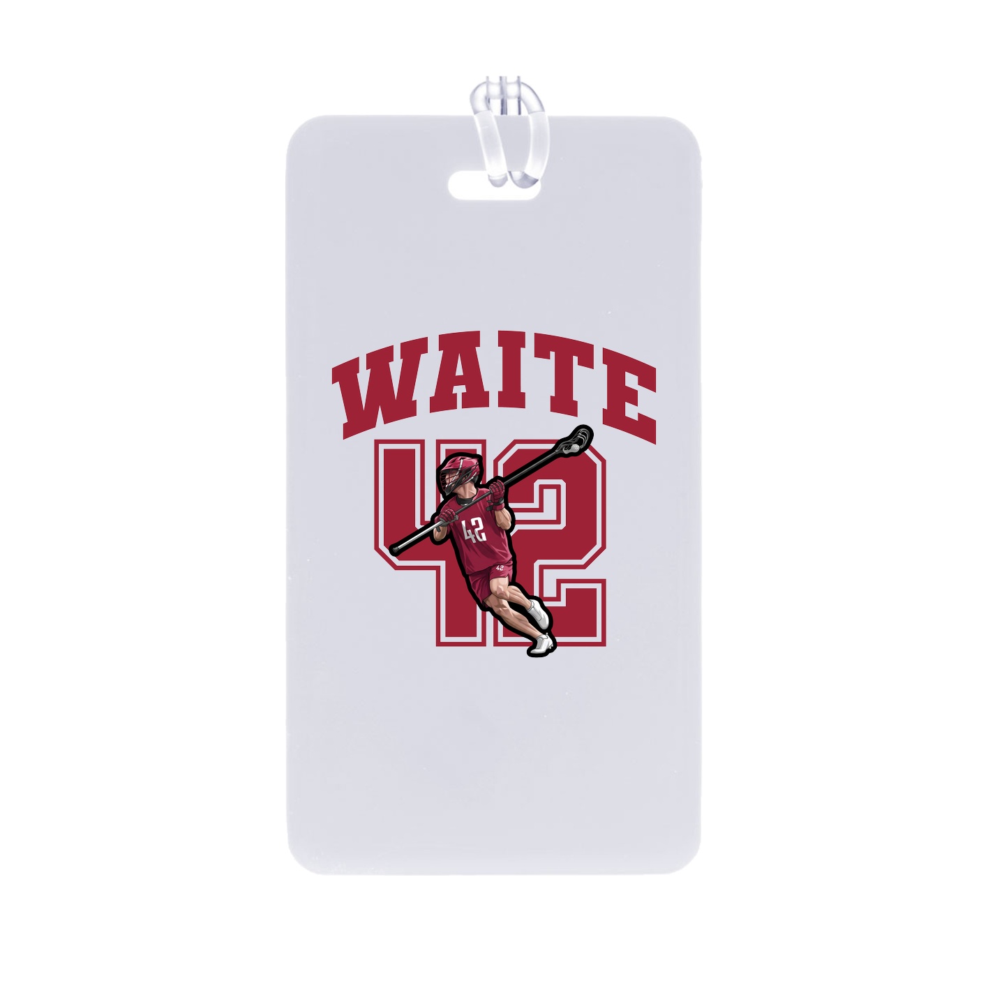 Bag Tag — Number in Classic