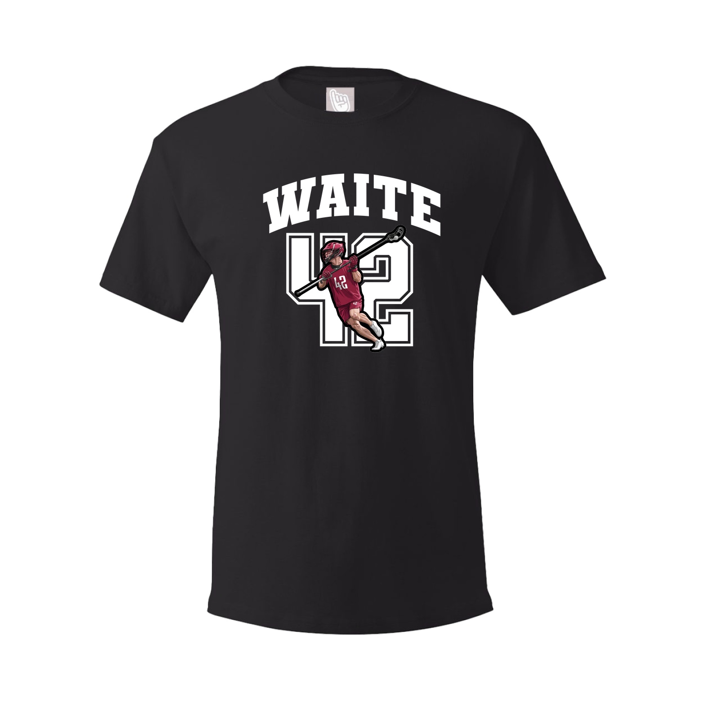 Youth Tee — Number in Black