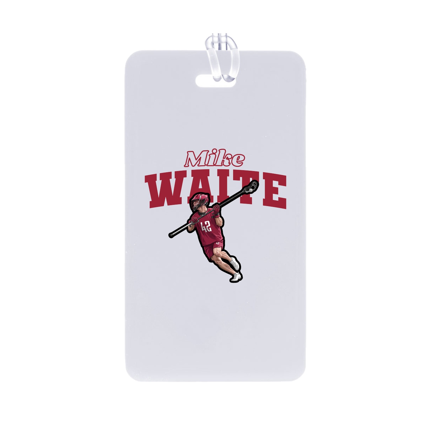 Bag Tag — Name Arch in Classic
