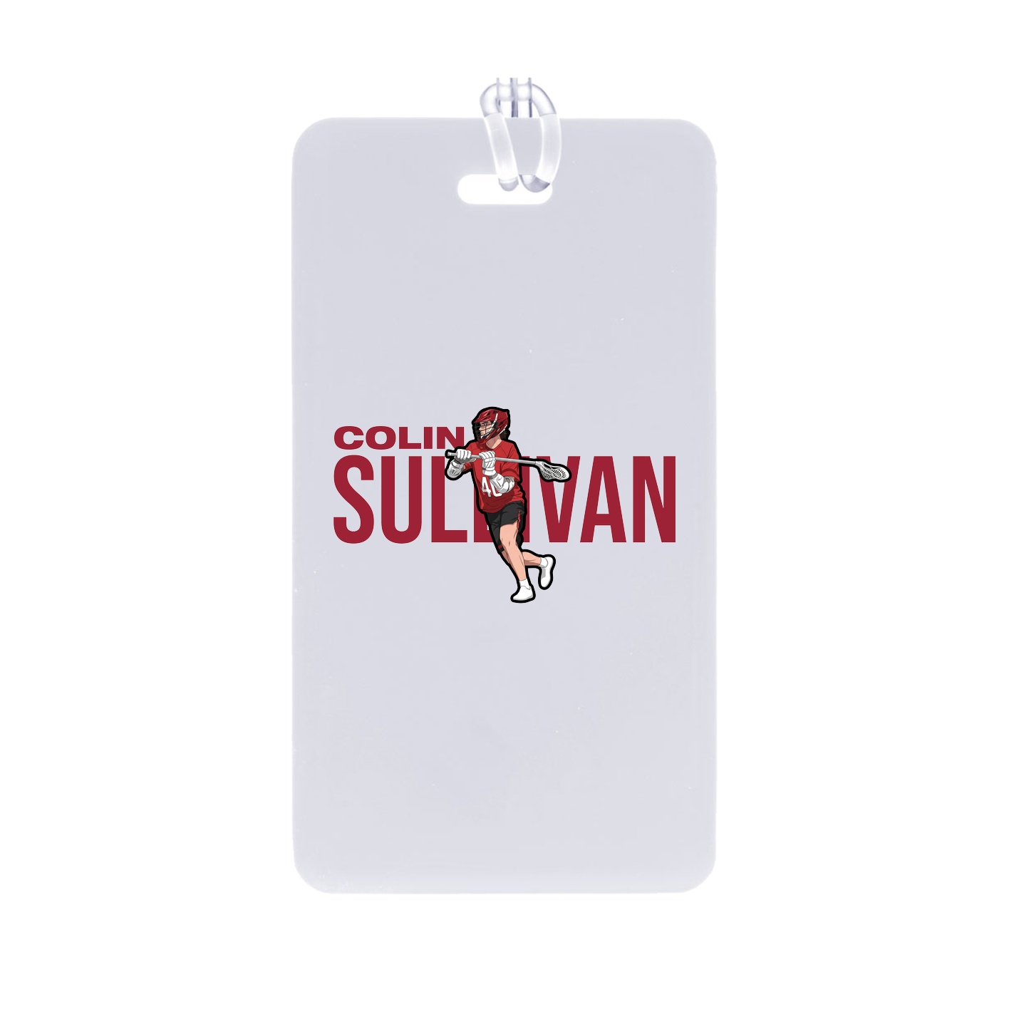 Bag Tag — Player Name in Classic