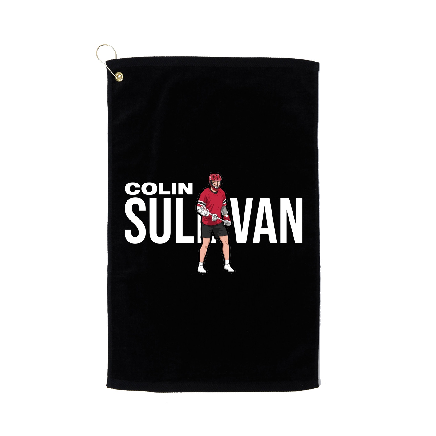 Golf Towel — Player Name in Black