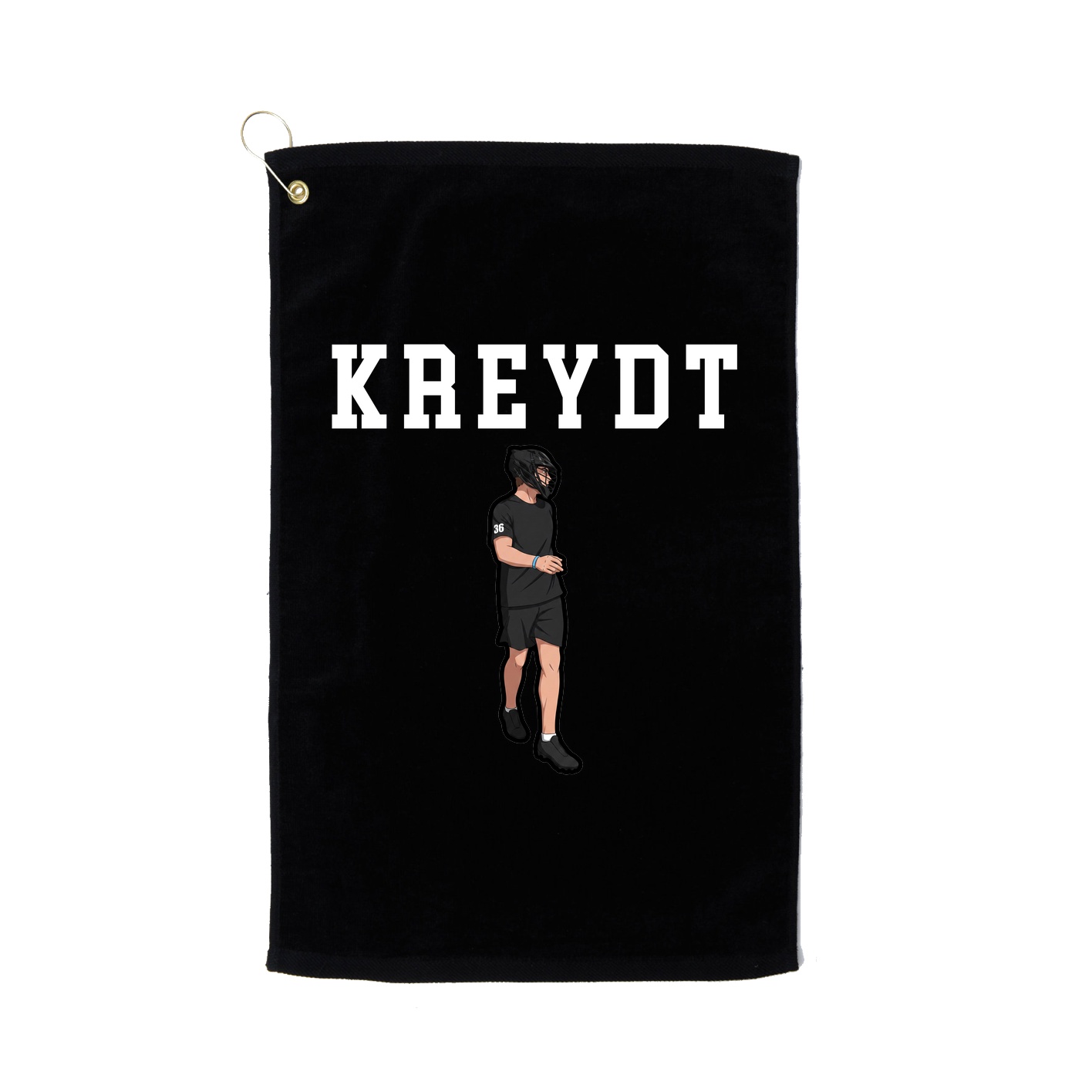 Golf Towel — Shirsey in Black