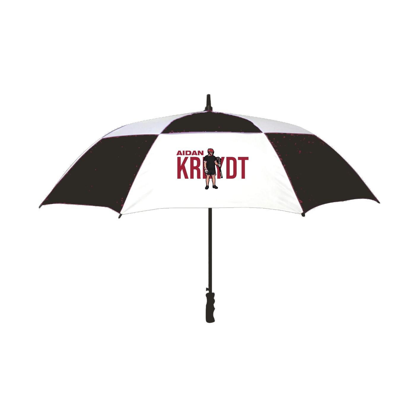 Golf Umbrella — Player Name in Black