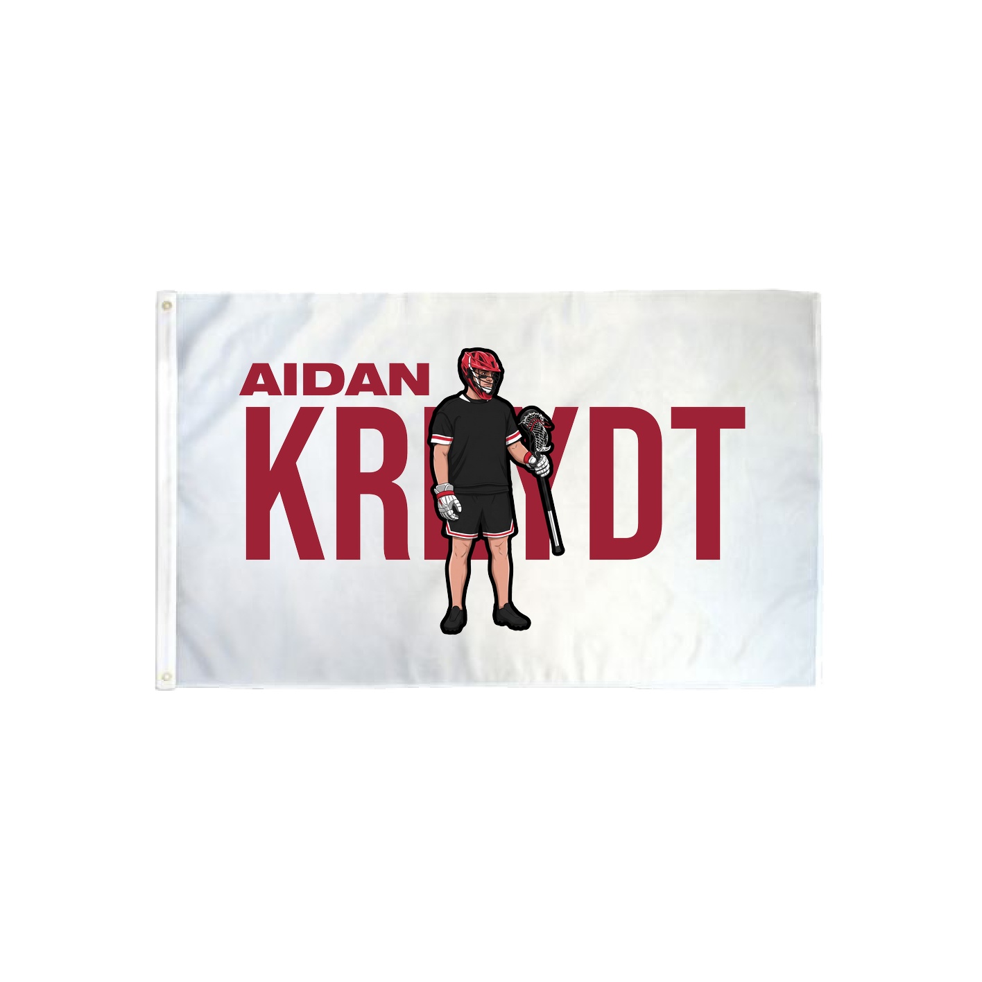3x5 Flag — Player Name in Classic