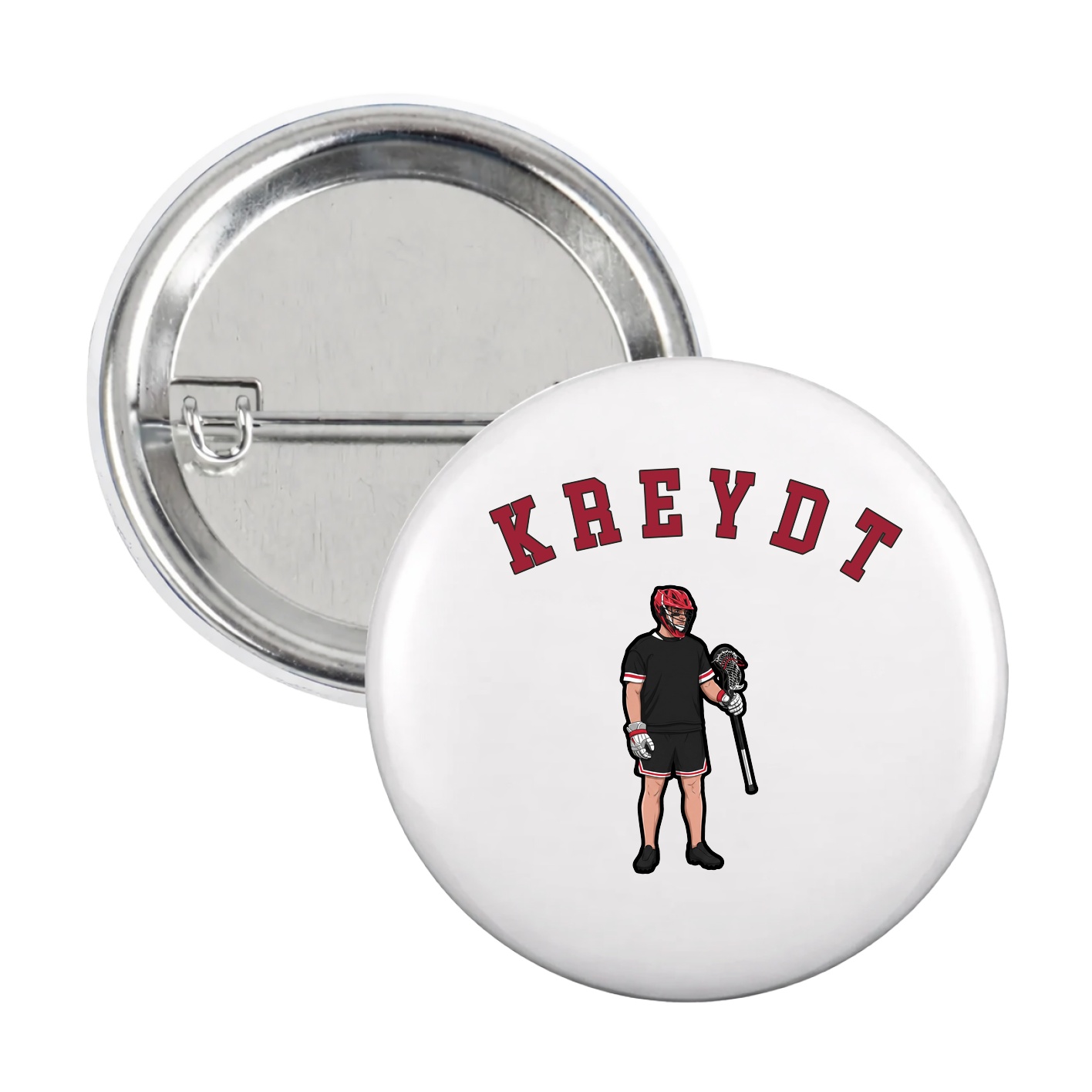 Game Day Button — Shirsey Arch in White