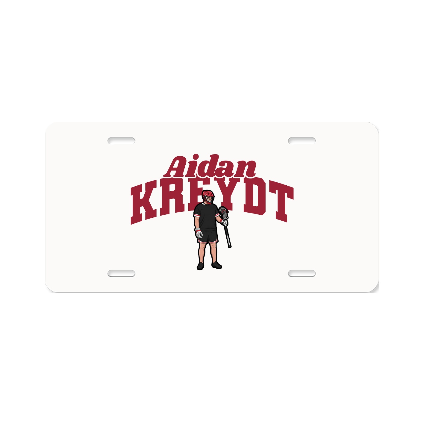 License Plate — Signature Arch in Classic