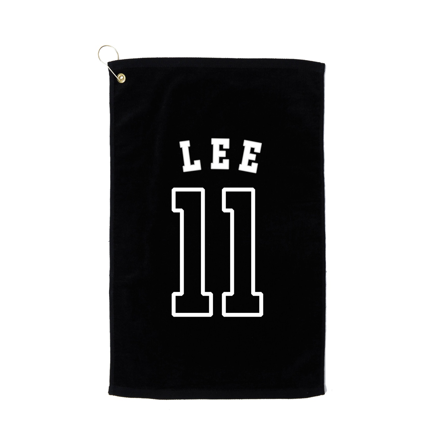 Golf Towel — Shirsey Arch in Black