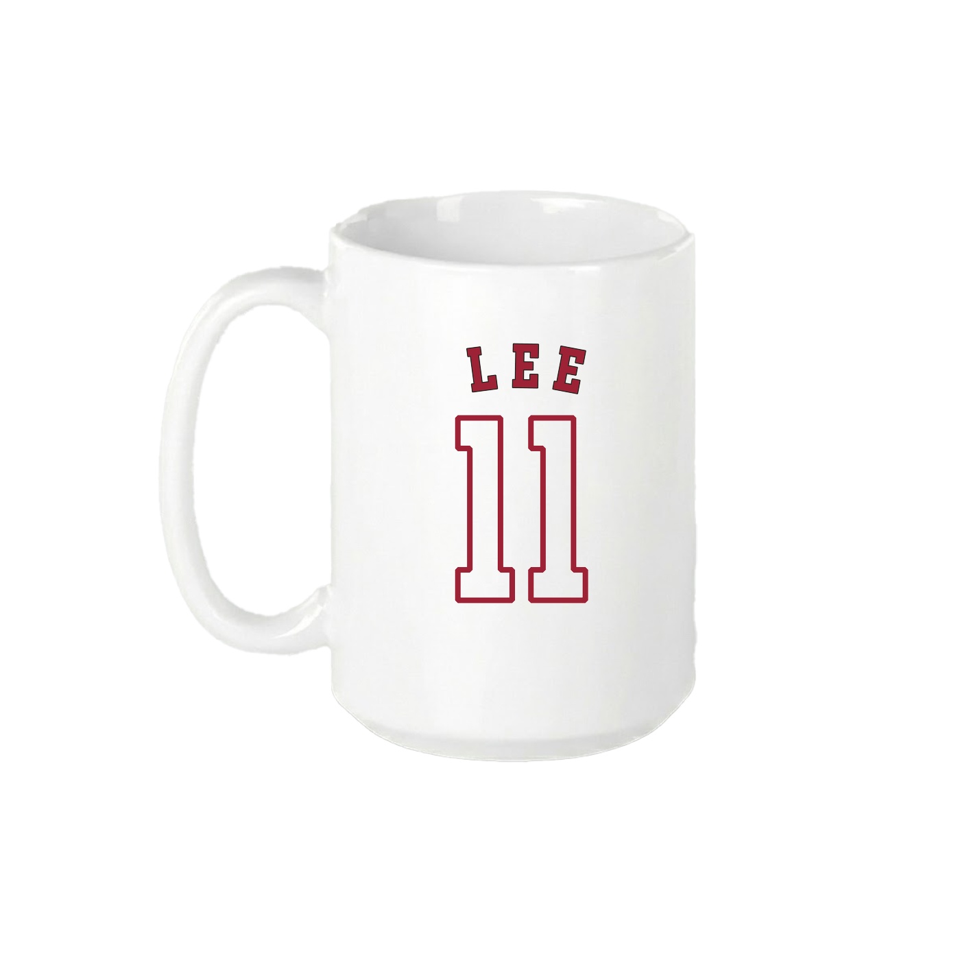 15oz Coffee Mug — Shirsey Arch in White