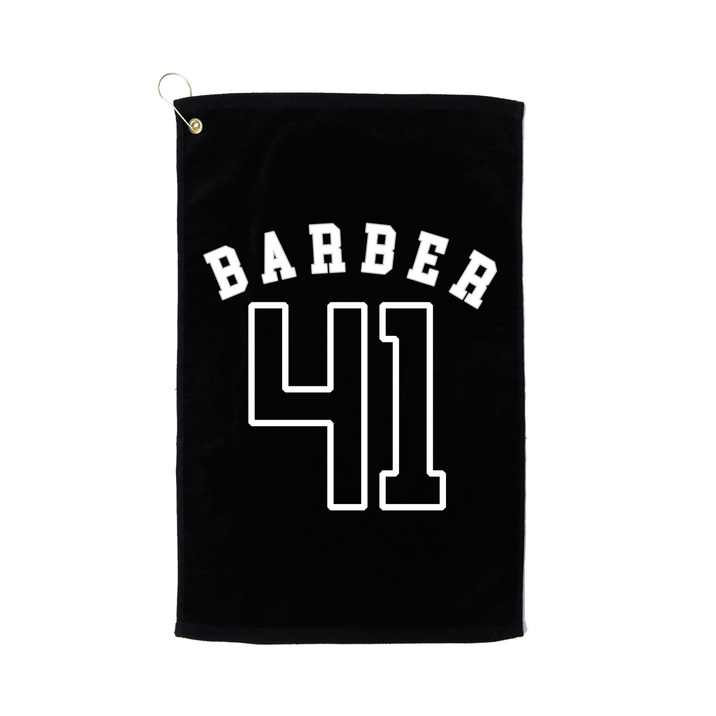 Golf Towel — Shirsey Arch in Black