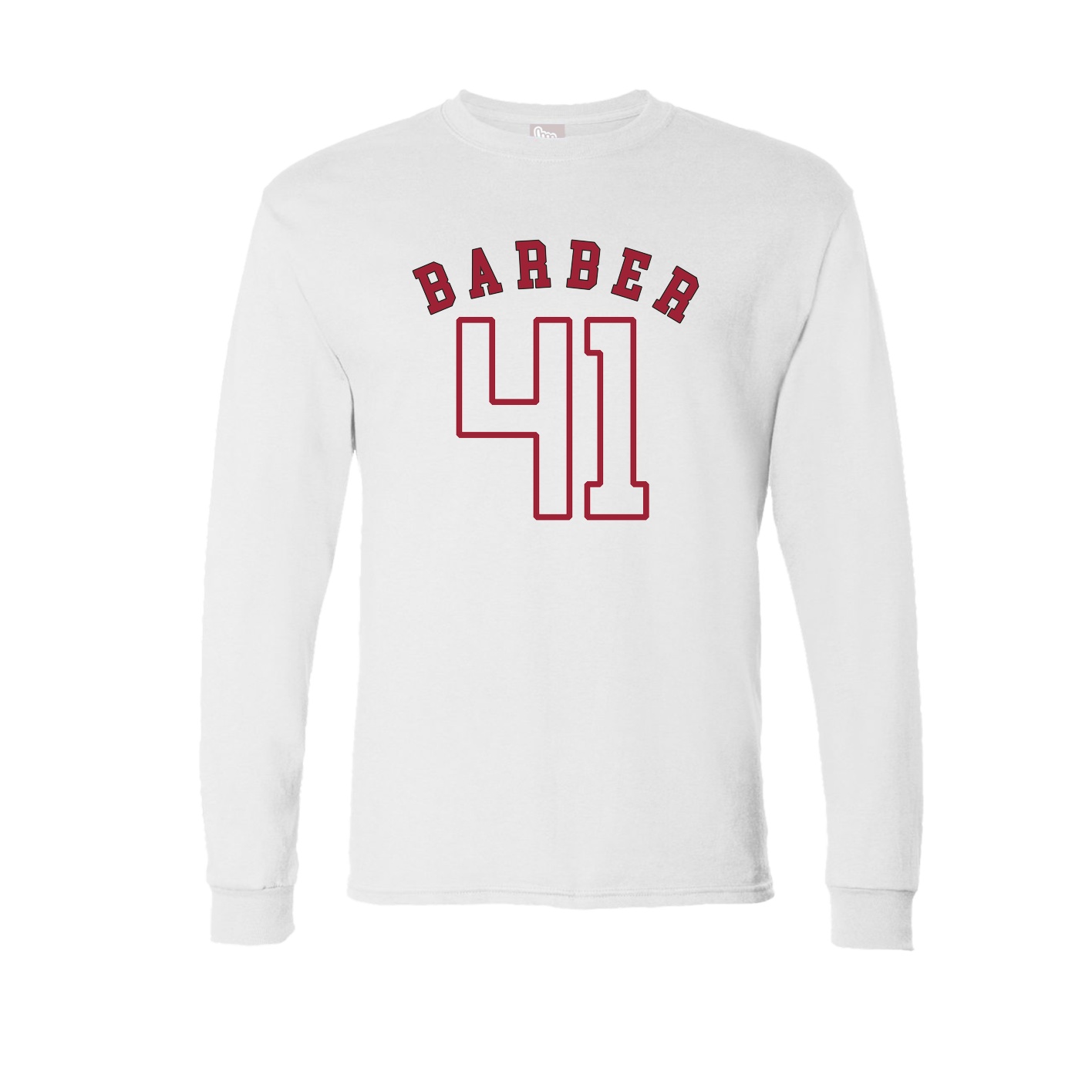 Long Sleeve Tee — Shirsey Arch in White