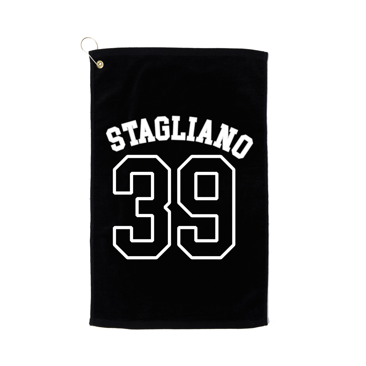 Golf Towel — Shirsey Arch in Black