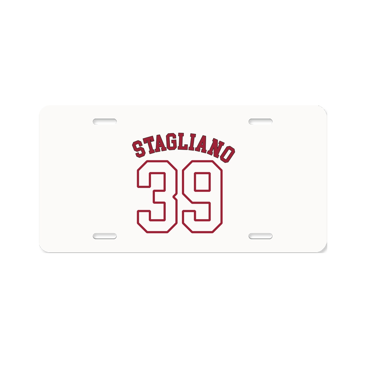 License Plate — Shirsey Arch in Classic