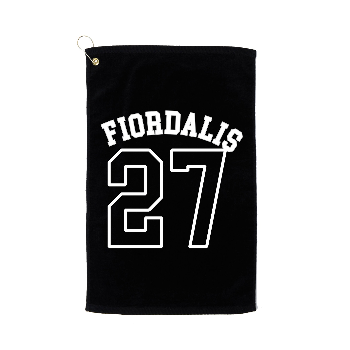 Golf Towel — Shirsey Arch in Black