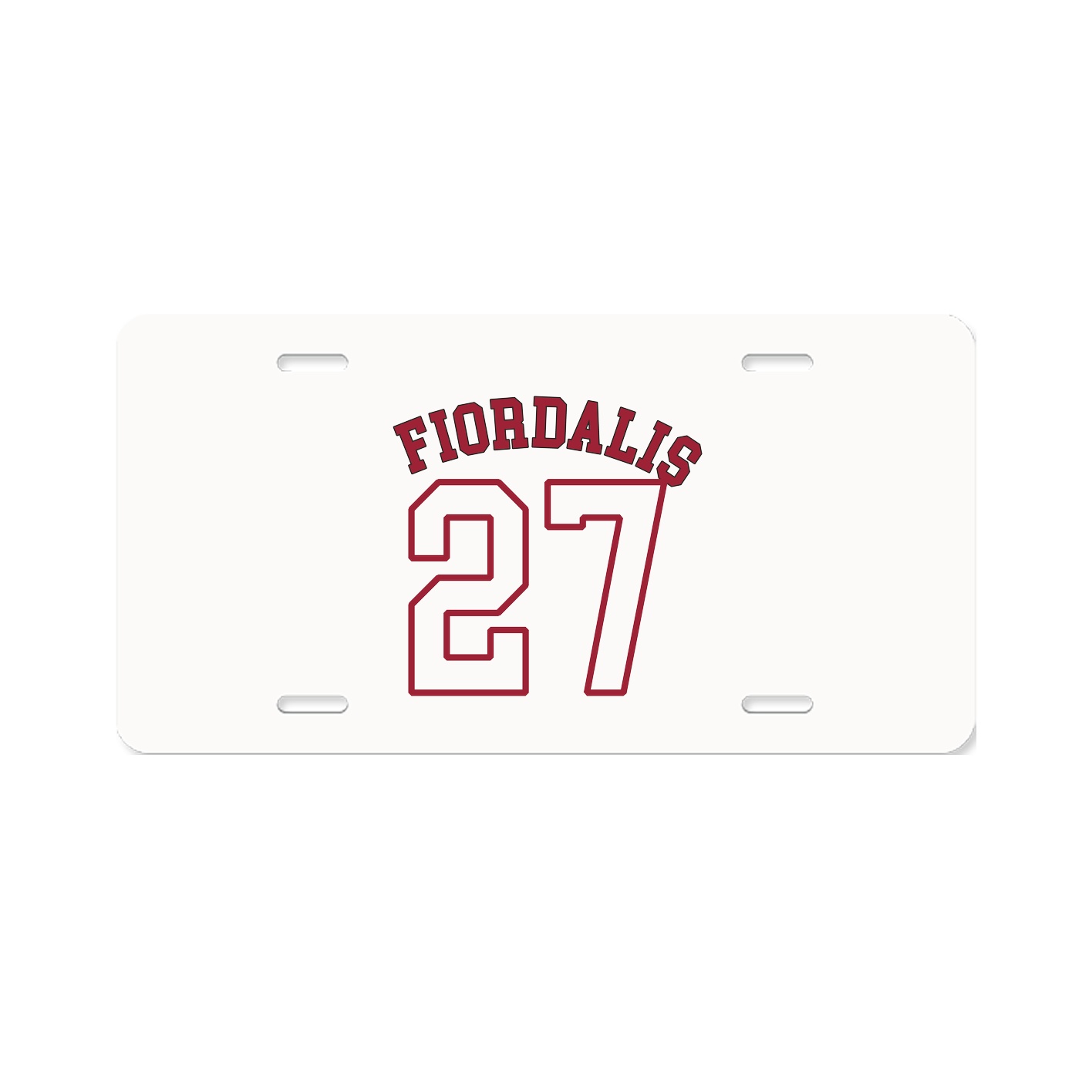 License Plate — Shirsey Arch in Classic