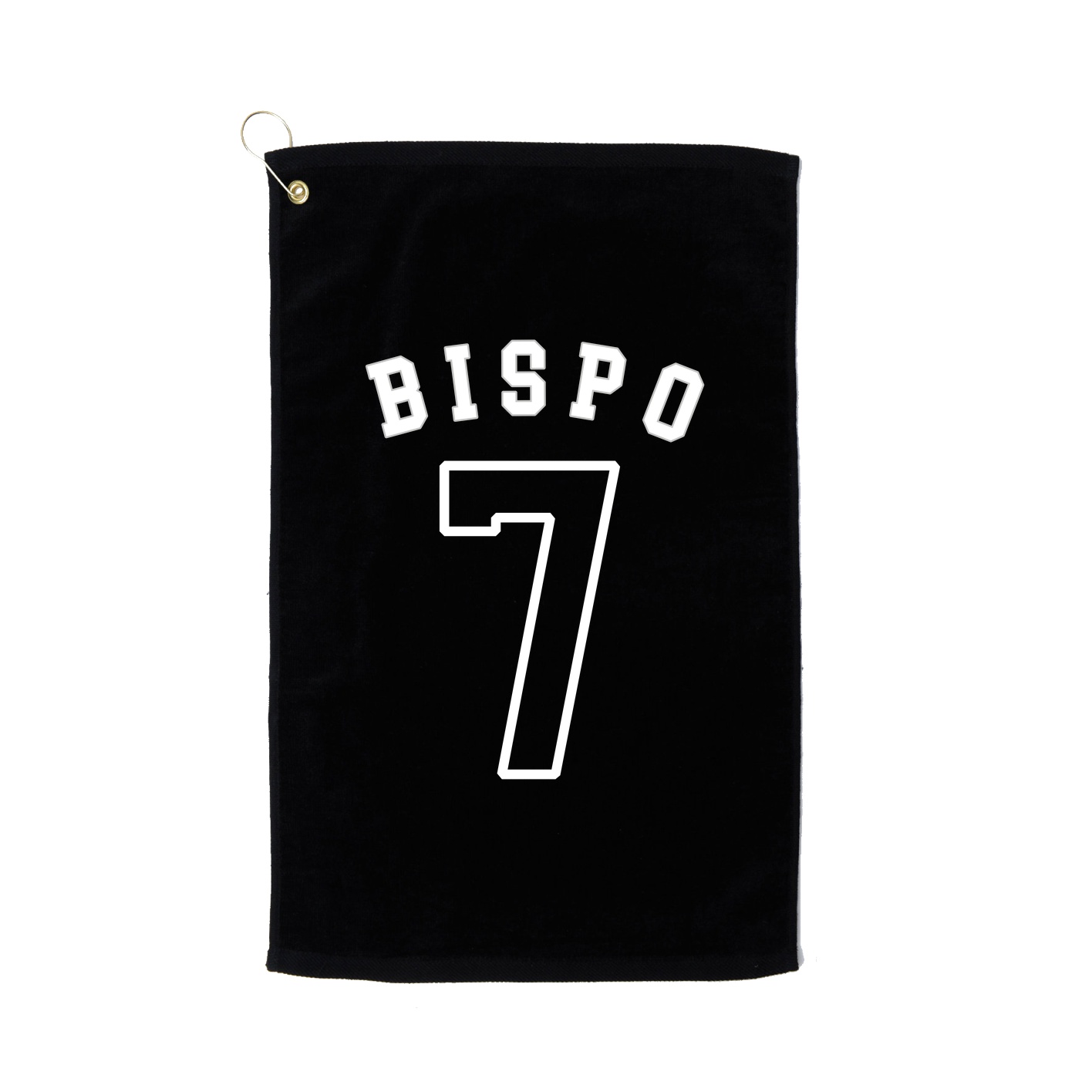 Golf Towel — Shirsey Arch in Black