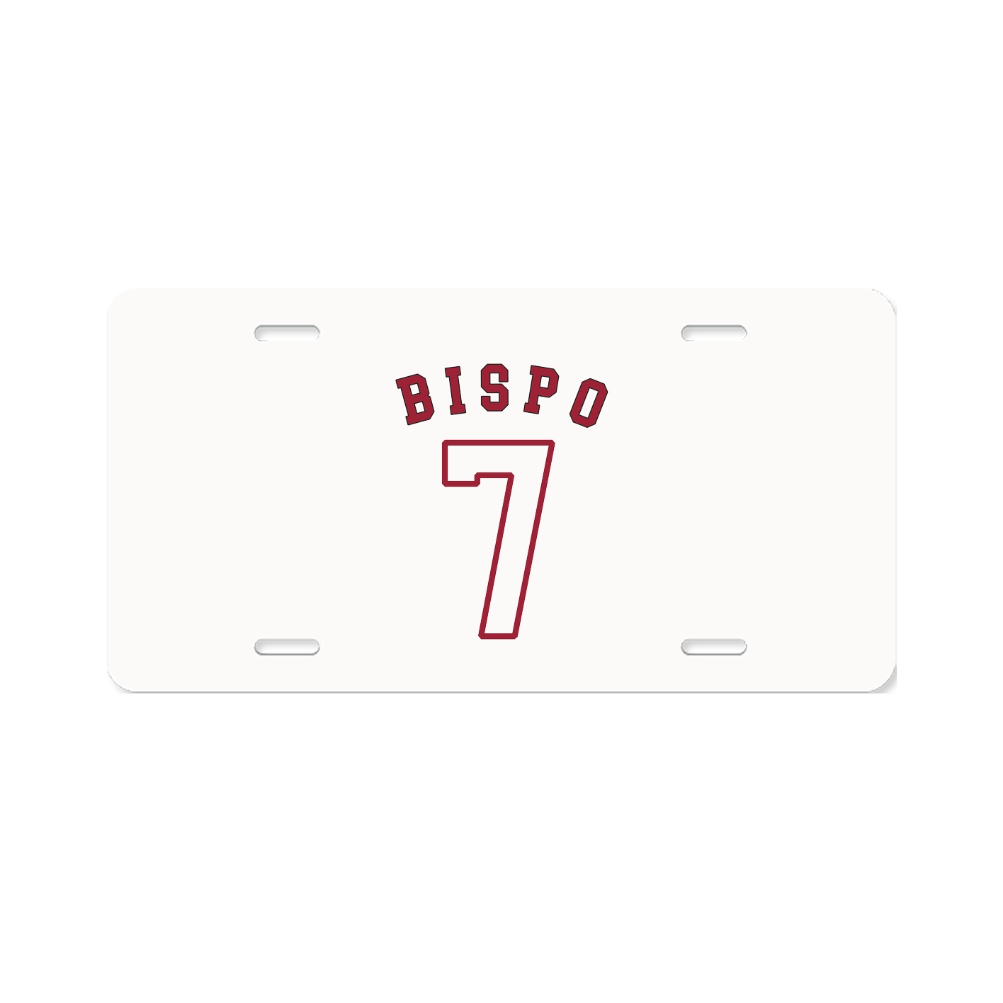 License Plate — Shirsey Arch in Classic