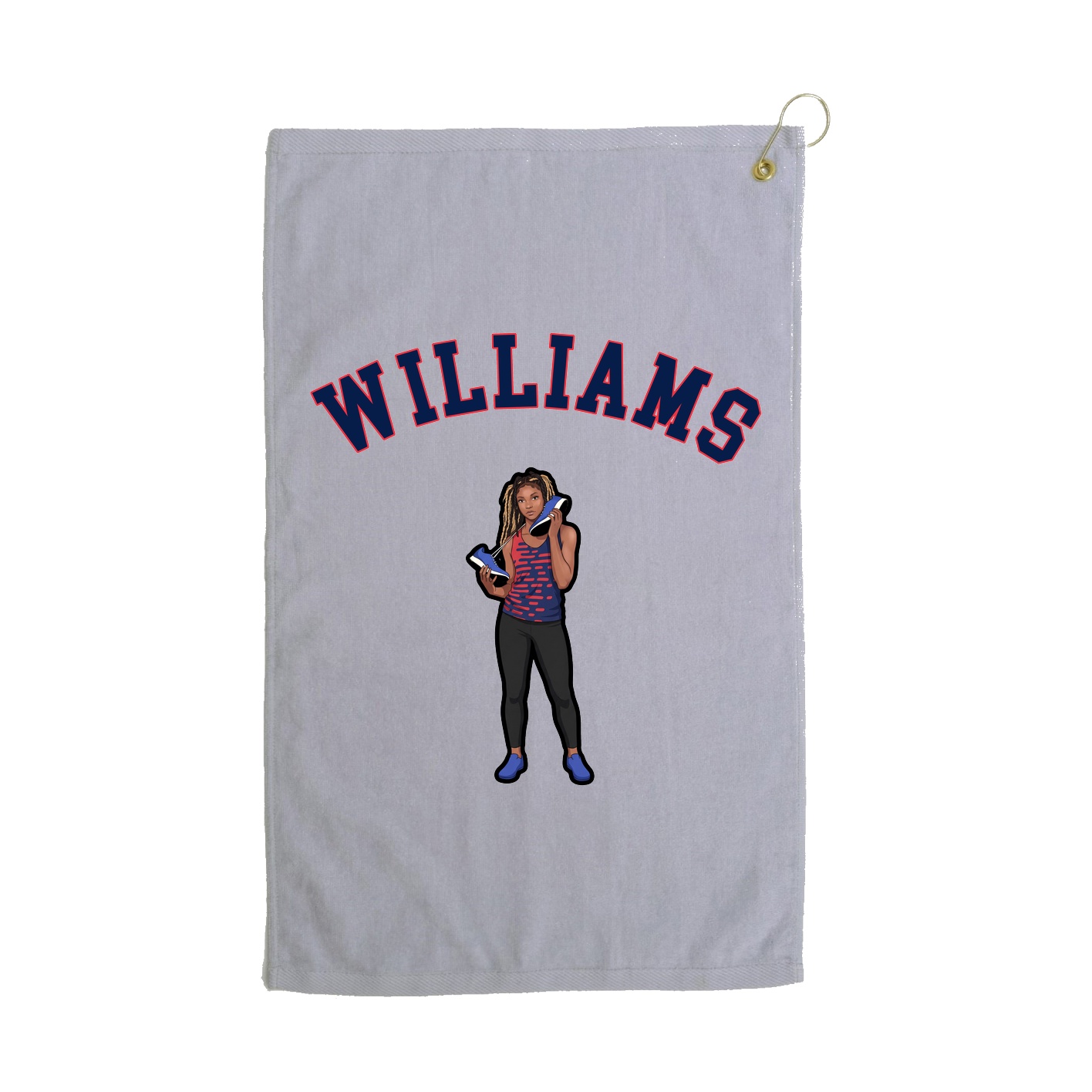 Golf Towel — Shirsey Arch in Grey