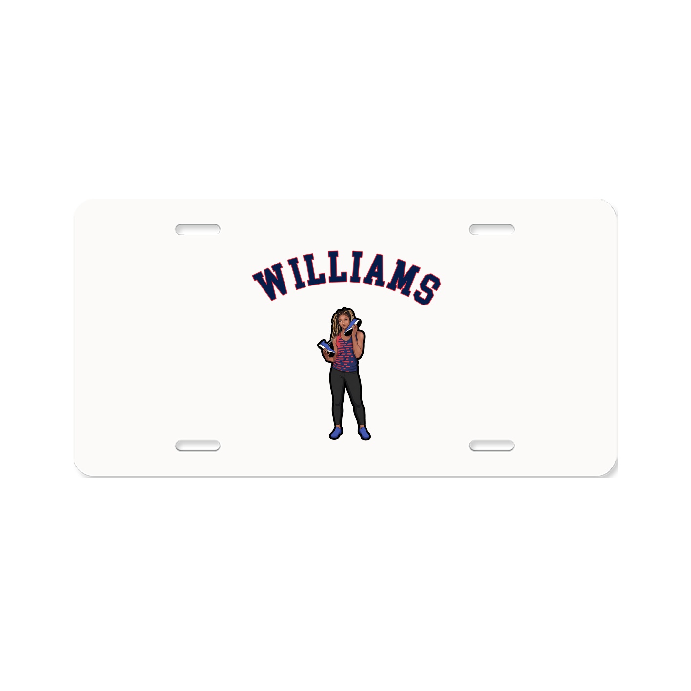License Plate — Shirsey Arch in Classic