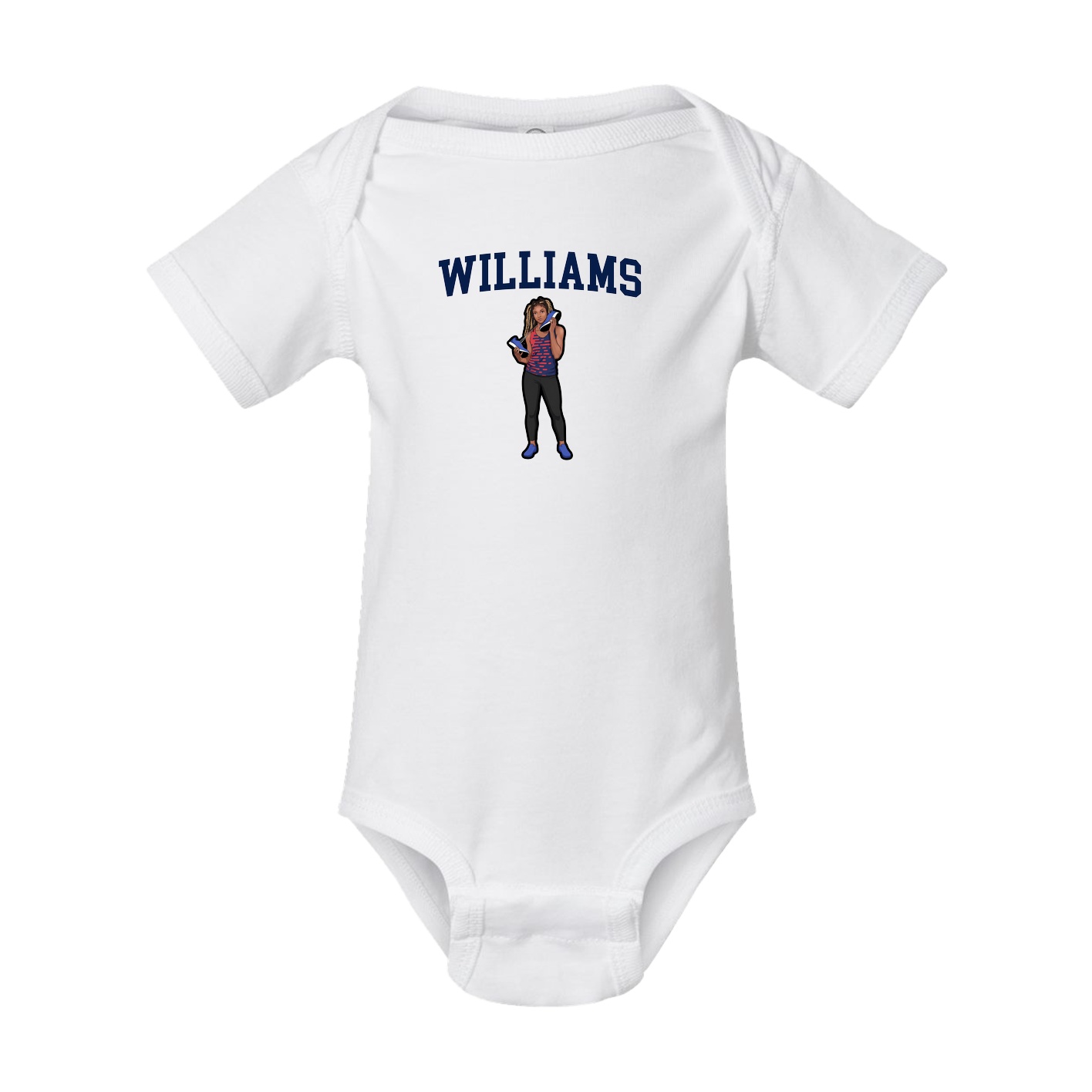 Baby Onesie — Shirsey in White